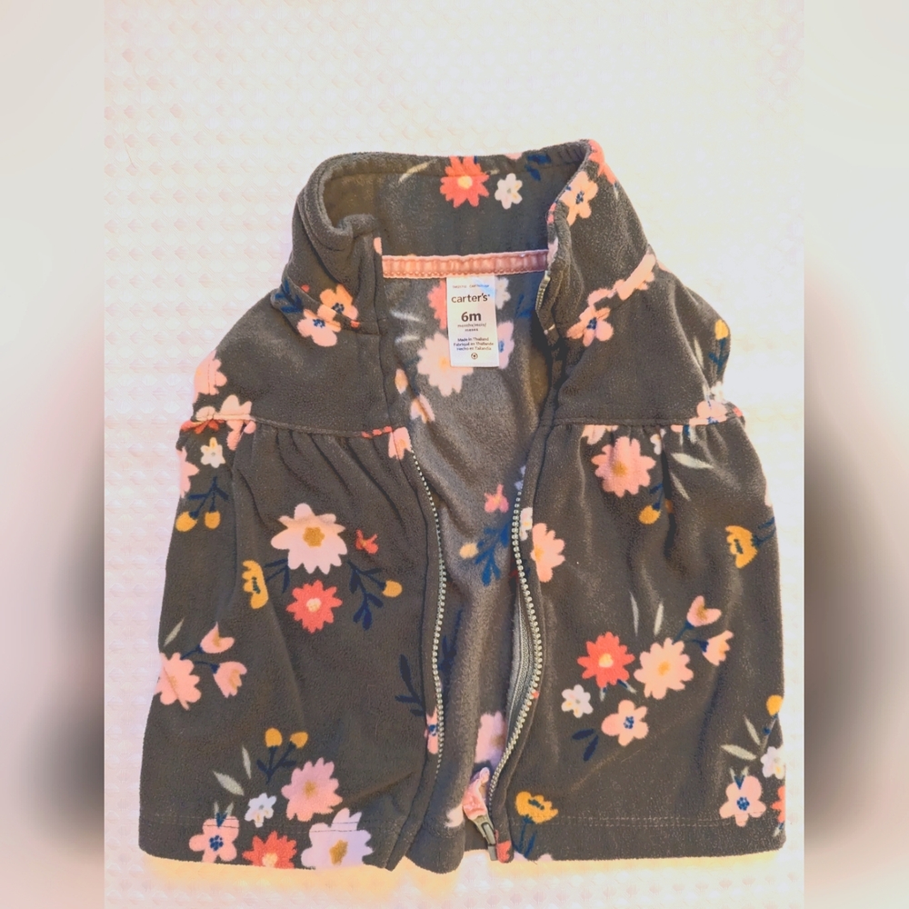 6mo fleece vest